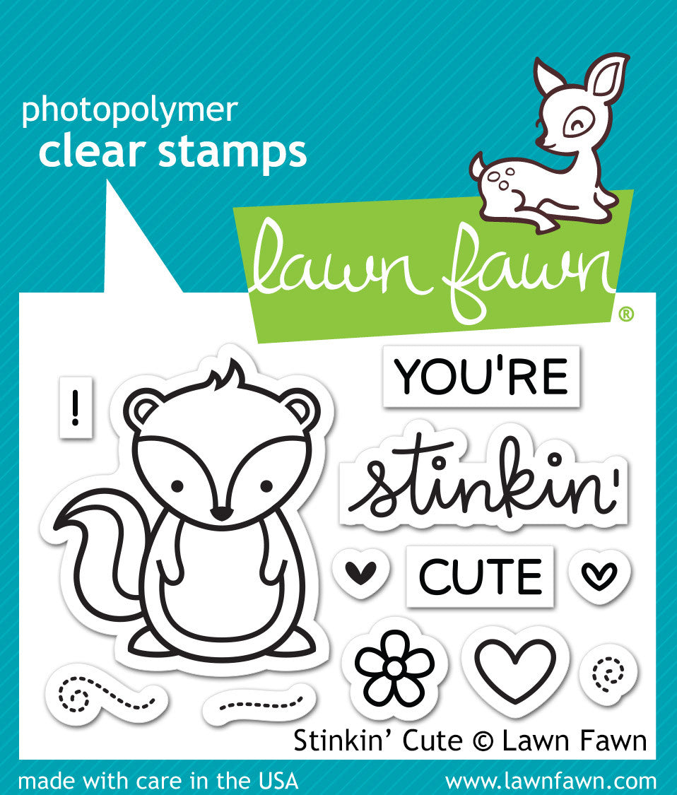 Image result for lawn fawn stinkin cute