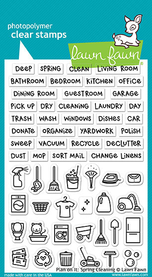 plan on it: spring cleaning | Lawn Fawn
