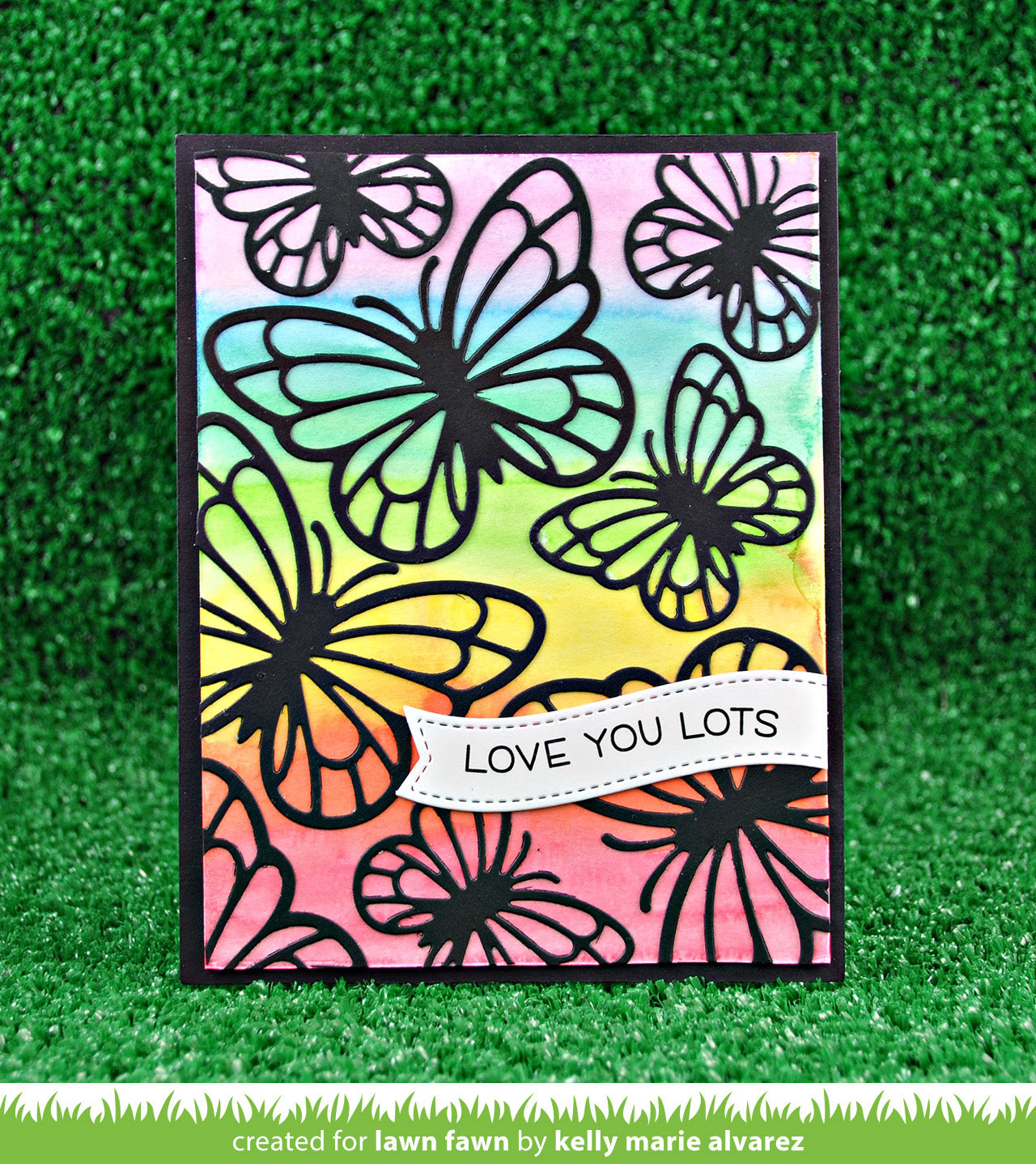 Download layered butterflies | Lawn Fawn