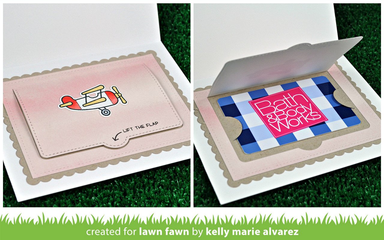 Lawn Fawn Simple Gift Card Slots  ̹ ˻