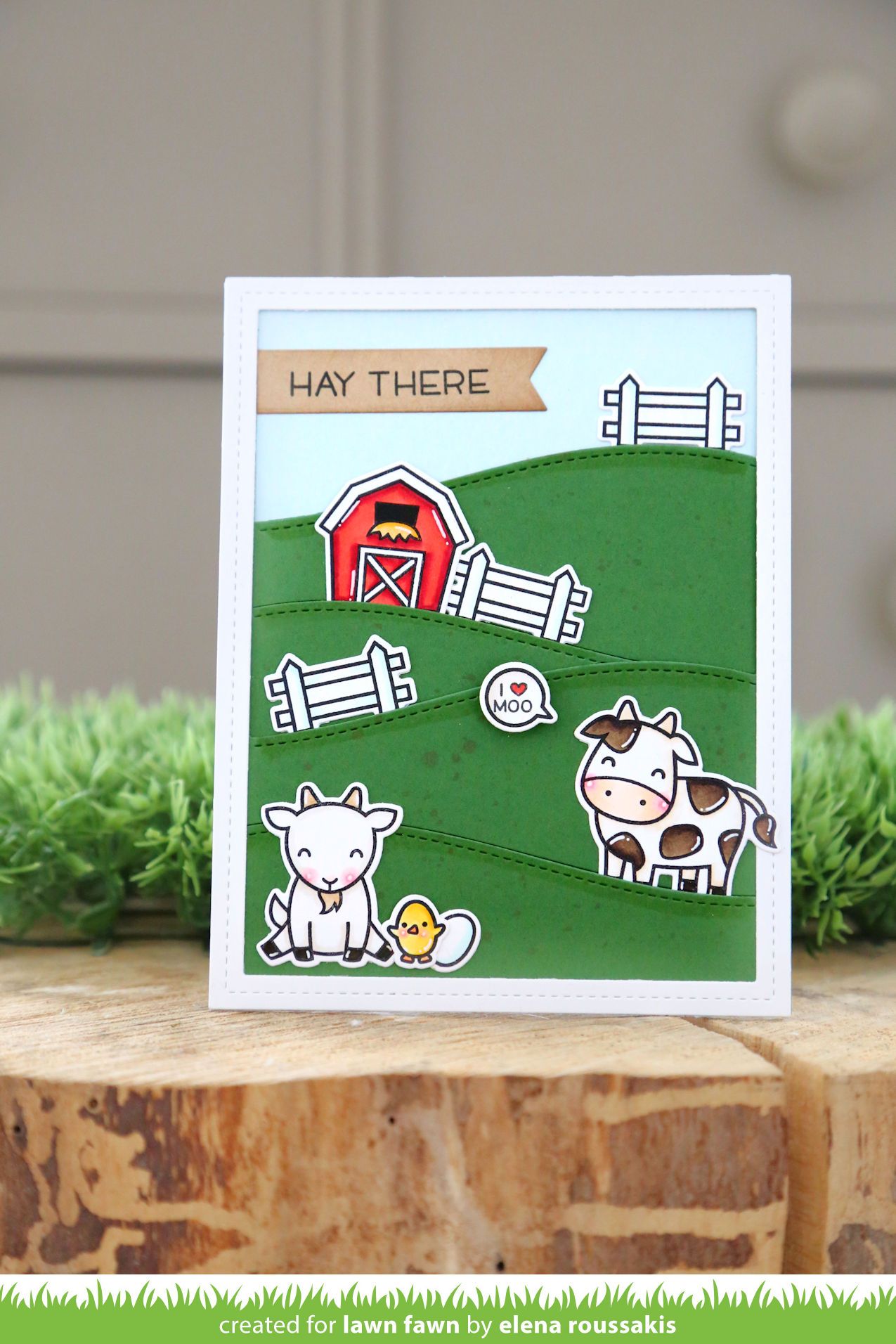 hay there | Lawn Fawn