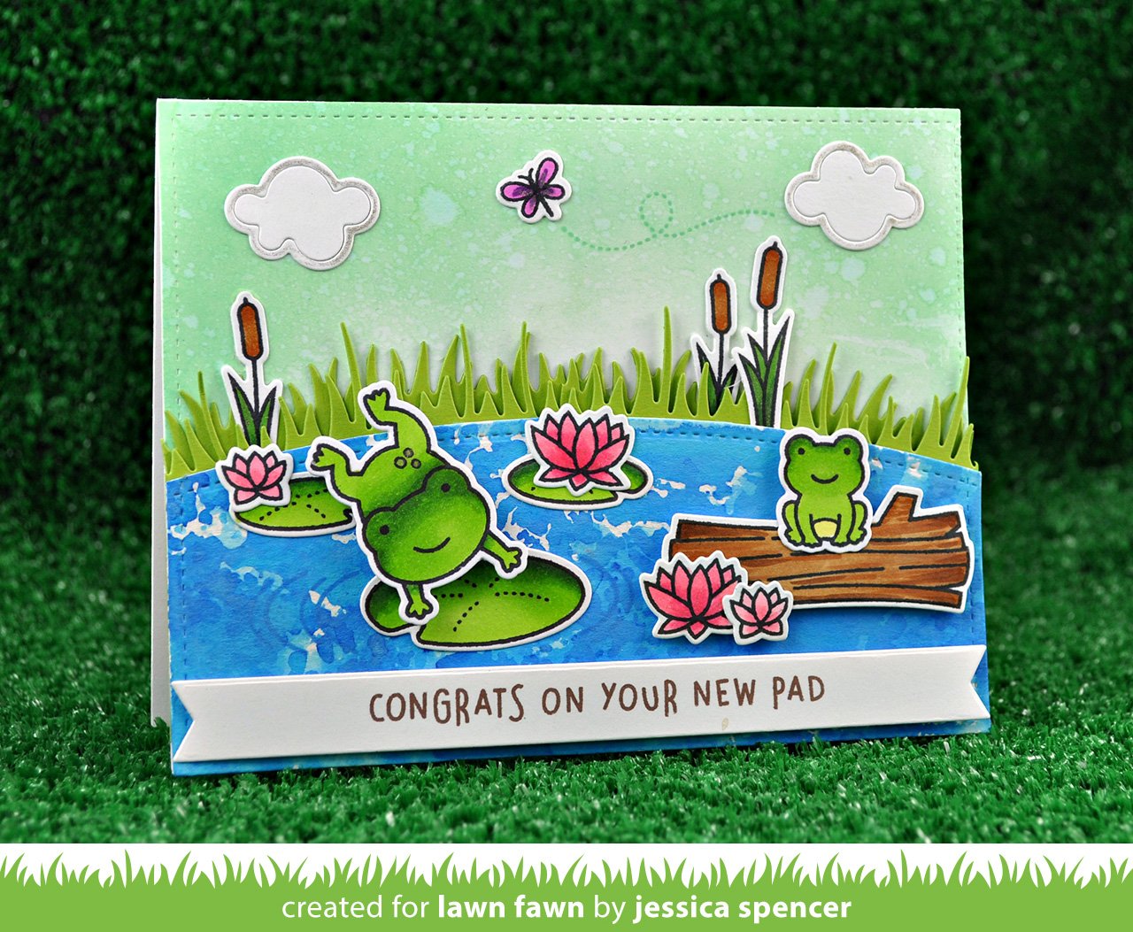 Lawn Fawn Toadally Awesome  ̹ ˻