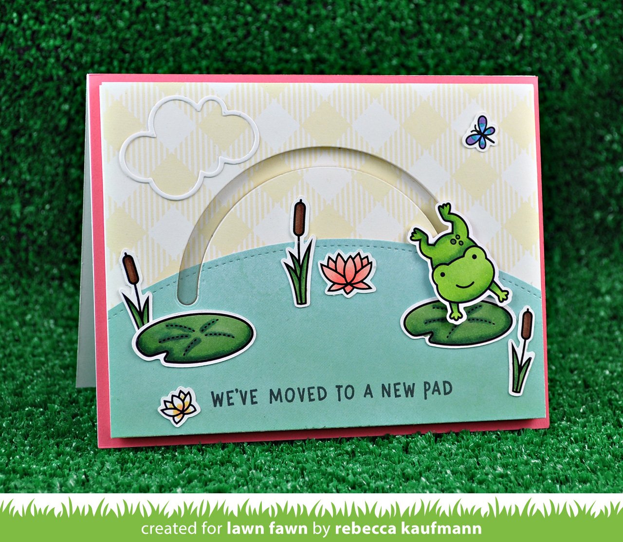 Lawn Fawn Slide On Over Semi-Circles  ̹ ˻