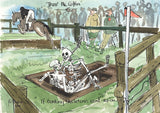Thro' The Coffin - horse art print by Mark Huskinson