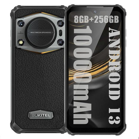 Oukitel WP28 Rugged Smartphones 6.52Inch Octa Core 8GB+256GB