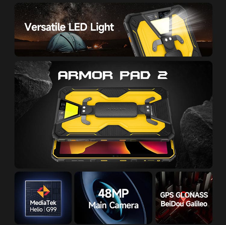 Ulefone Introduces Rugged Armor Pad 2 Tablet for Extreme Conditions –  Dutchiee