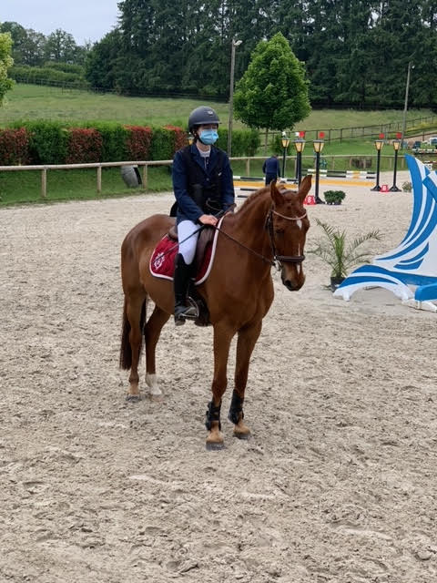 Ophena magnetic safety stirrups at showjumping shows