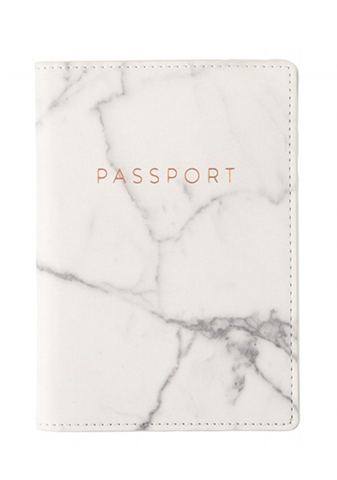 marble passport cover