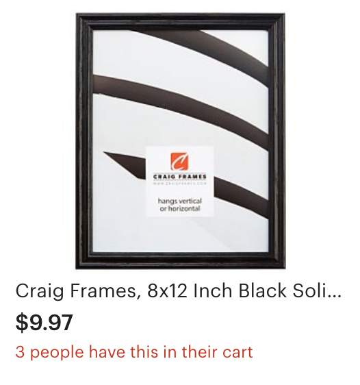 non standard size picture frames