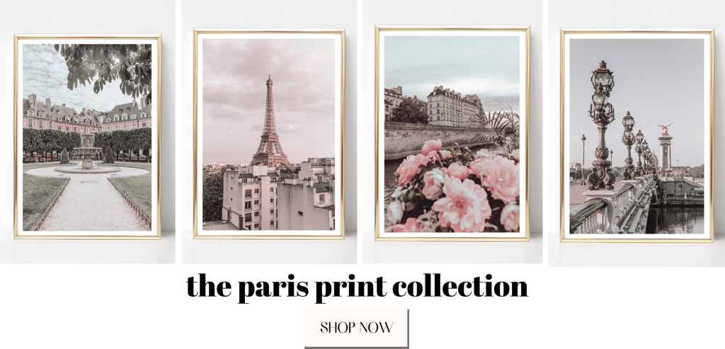 Paris Photography Prints Wall Art