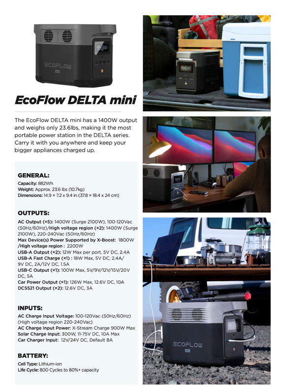 EcoFlow DELTA mini Power Station