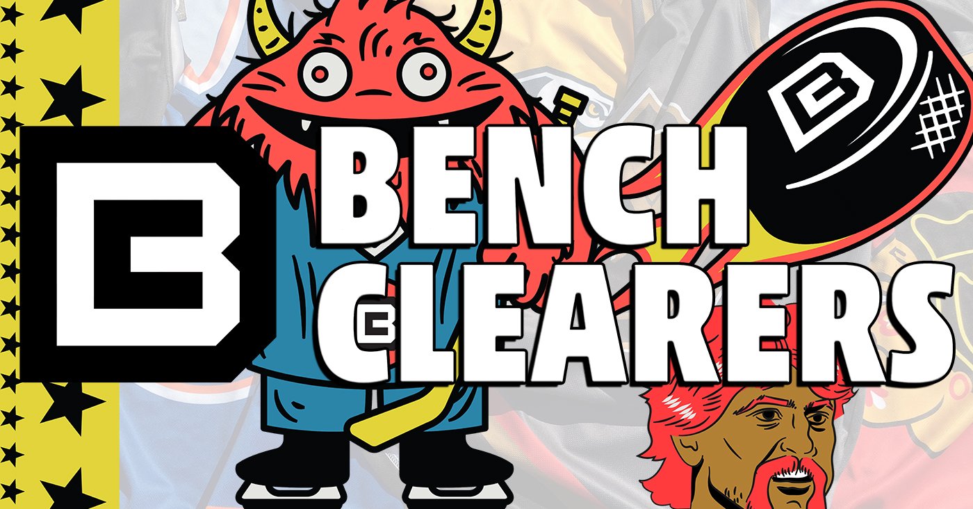NHL Hockey Licensed Apparel Clearers Bench |