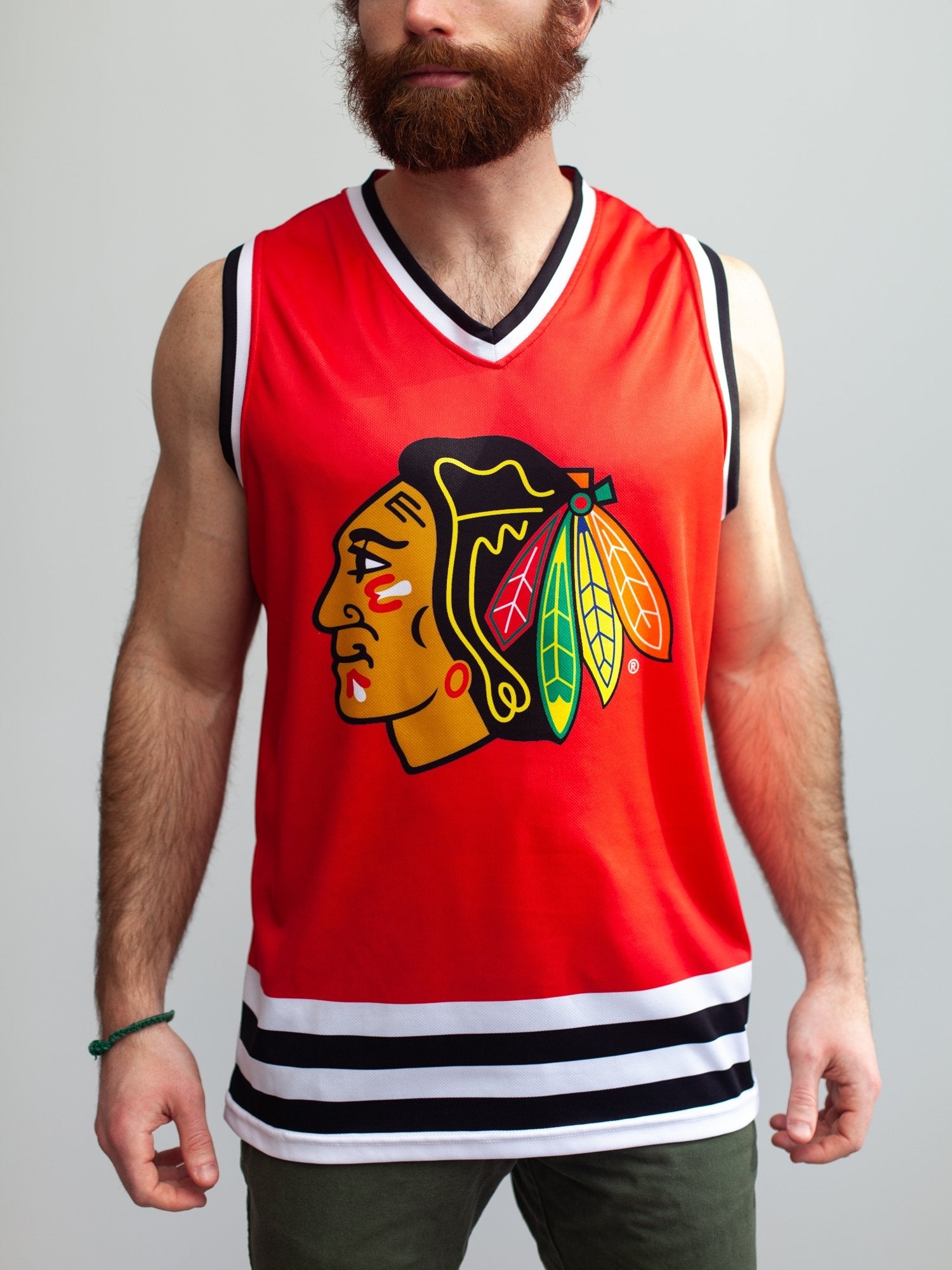 blackhawks home jersey color