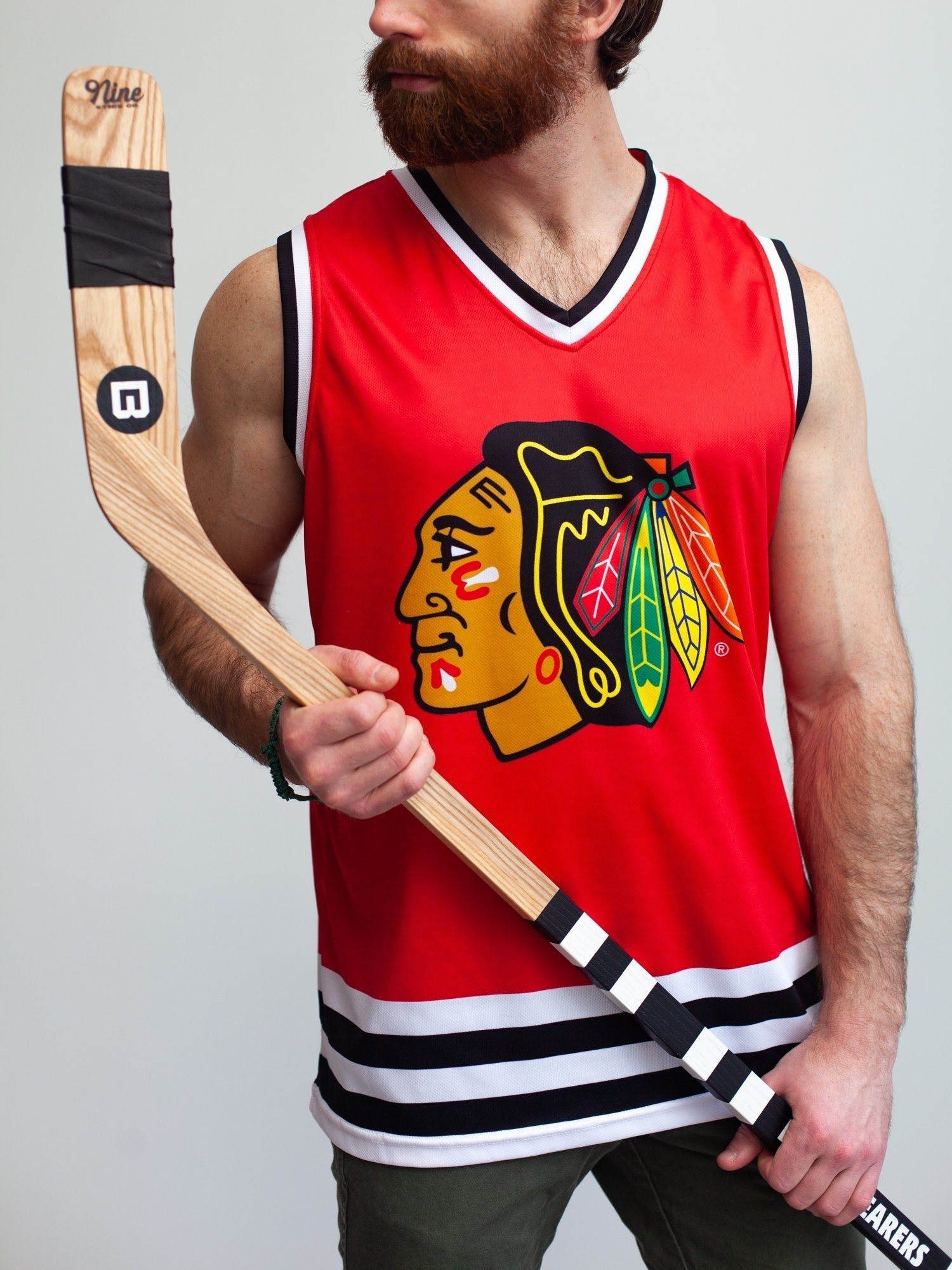 Chicago Blackhawks Hockey Tank – Bench 