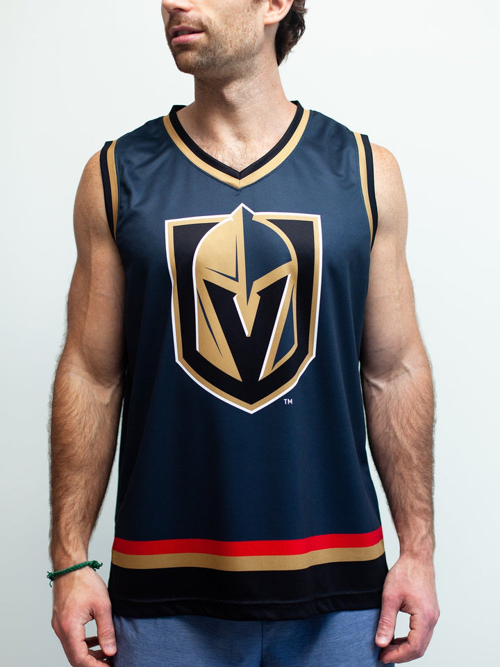 sleeveless hockey jersey