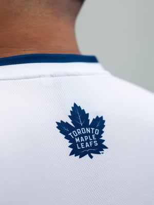 Toronto Maple Leafs NHL Long Sleeve Maternity Shirt Cinched Waist