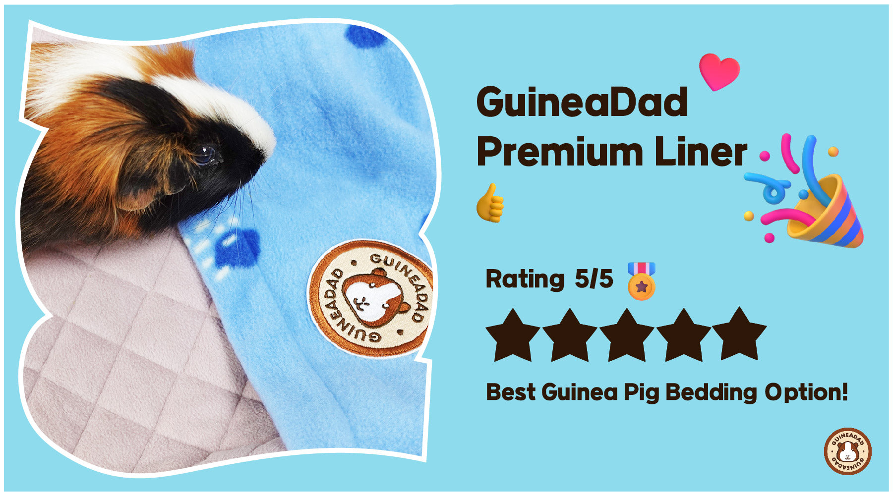 GuineaDad Premium Liner