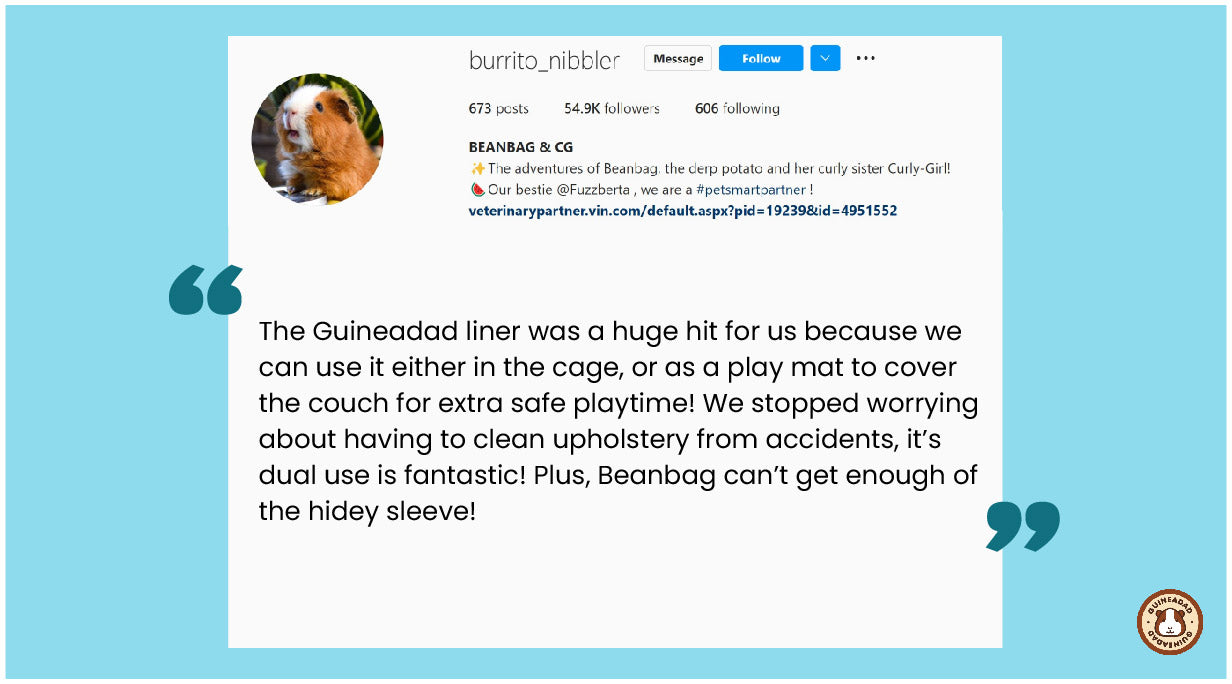 GuineaDad Premium Liner Review2