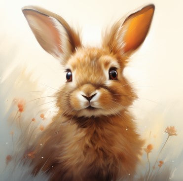 a cute rabbit