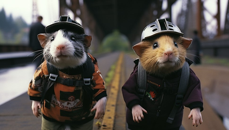 guinea pig cyclists