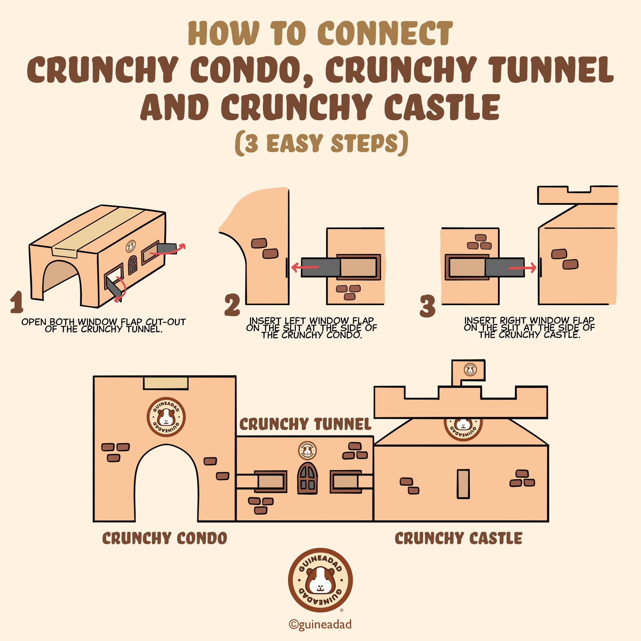 GuineaDad Crunchy Series Install Instructions