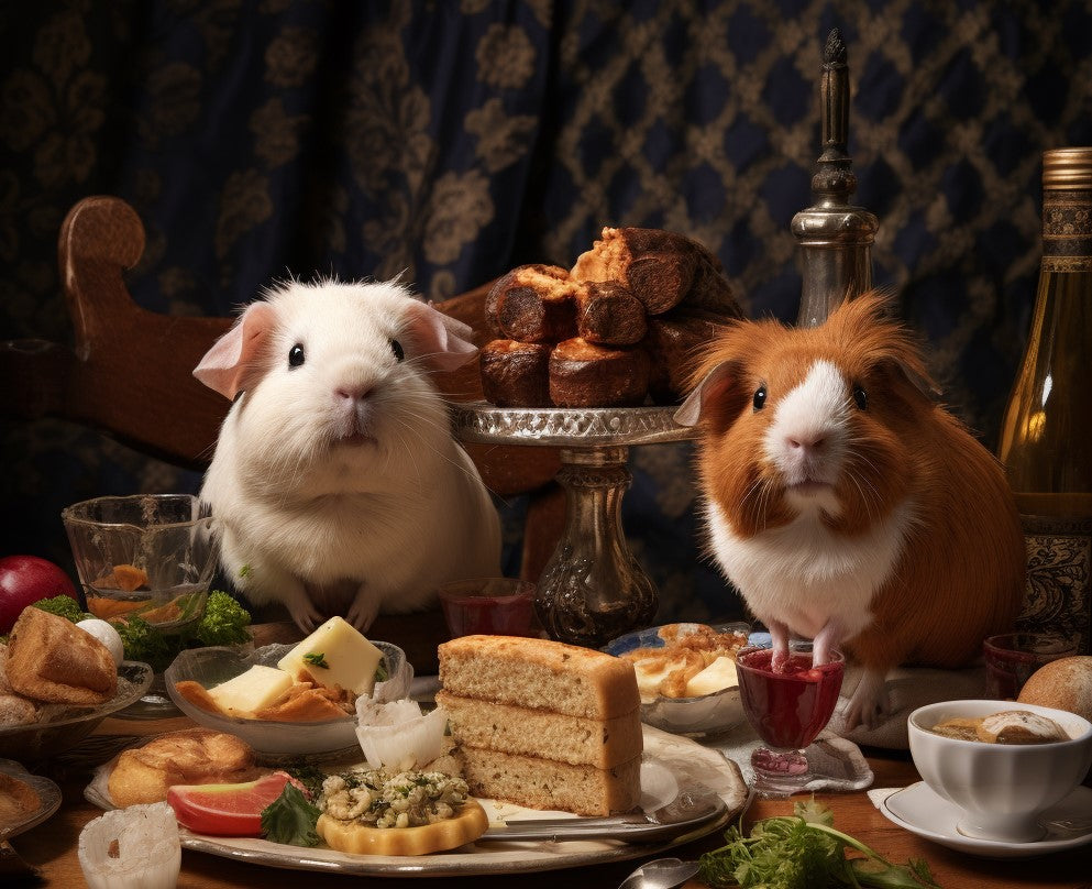 Why do guinea pigs only eat vegetables? Guinea pigs are herbivores