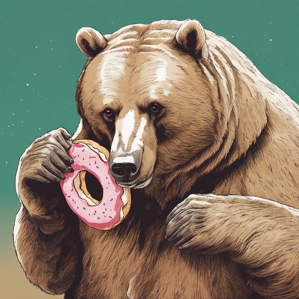 guineadad animal news , bears eat donuts in alaska