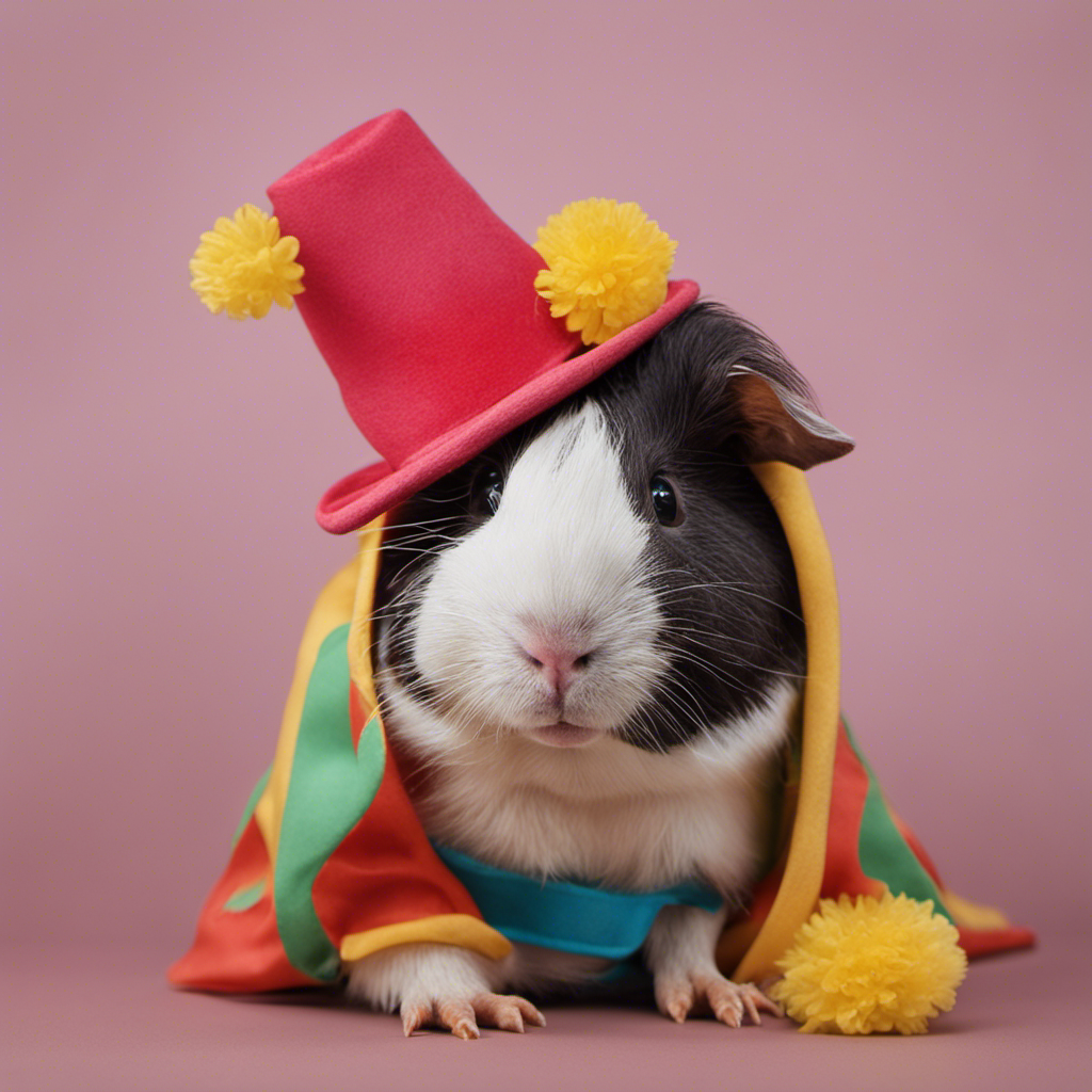 Playful guinea pig - Comedic Relief guinea pig
