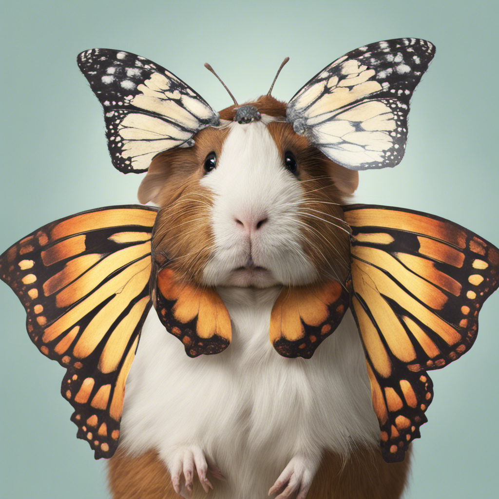 The social butterfly - Social guinea pigs - butterfly guinea pig - guinea pig butterfly - Are guinea pigs social?