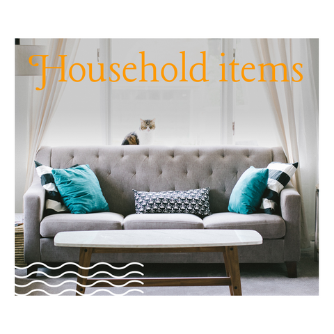 Household items from Print the Goods