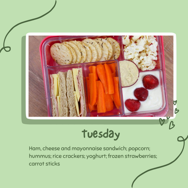 A Week of Lunchbox Ideas - Healthy Snacks NZ