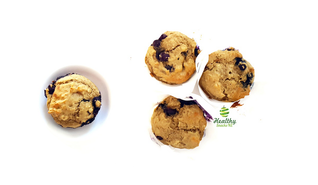 Avocado & Blueberry Muffins - Healthy Snacks NZ