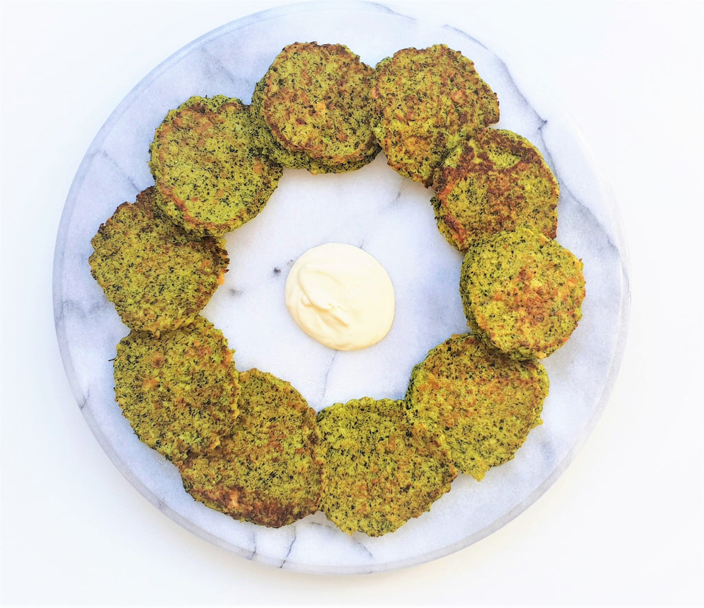 Cheese Broccoli Fritters - Healthy Snacks NZ