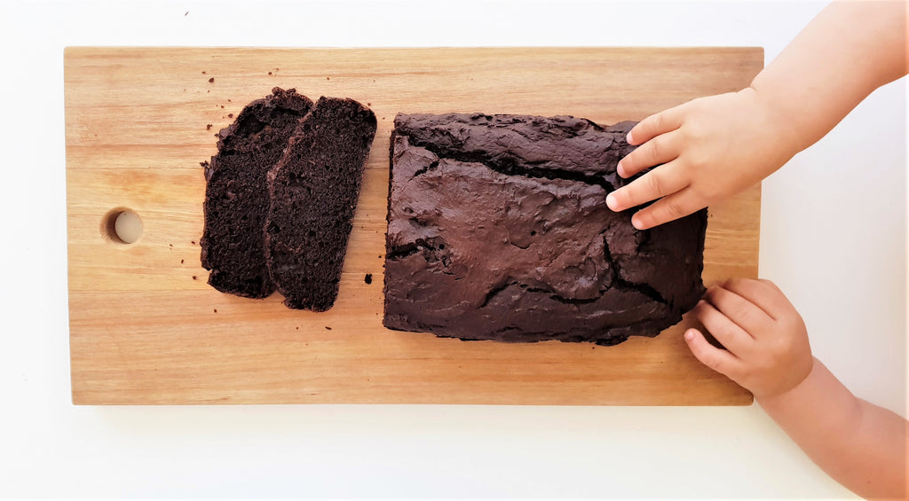 Beetroot Chocolate Loaf Cake - Healthy Snacks NZ
