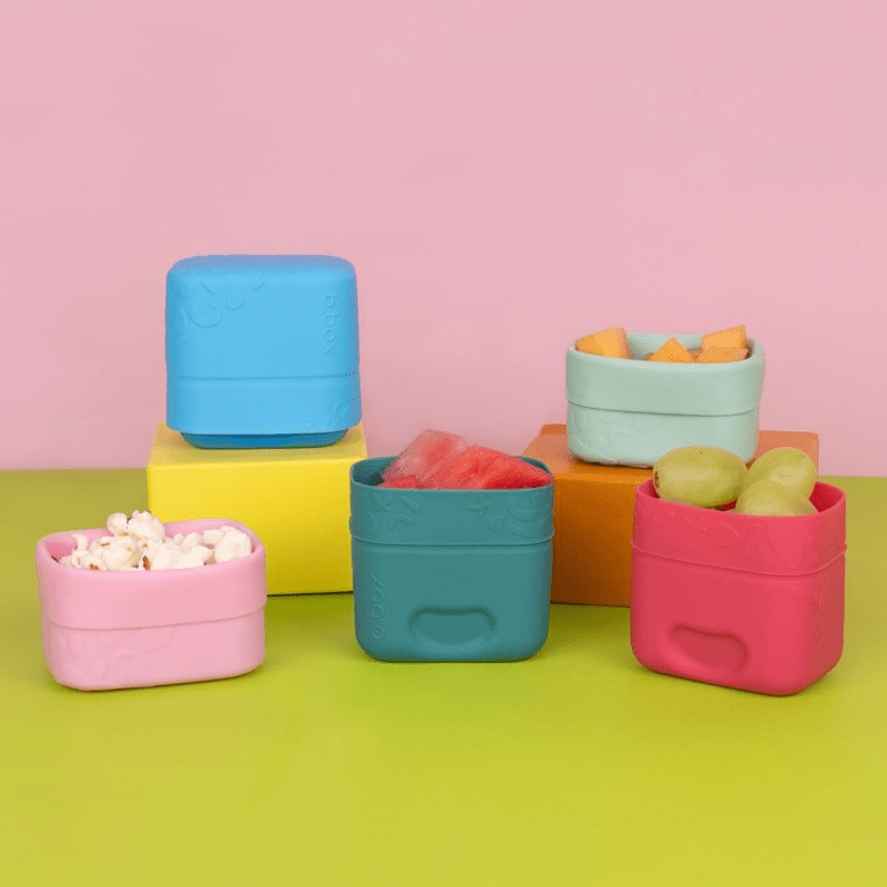  OmieBox Silicone Leakproof Snack Containers To Go