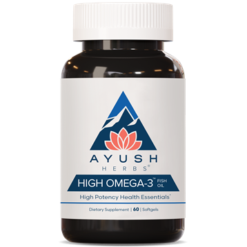 Ayush Herbs - High Omega 3 60 gels