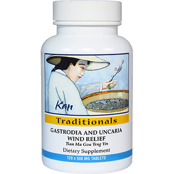 Kan Herbs - Traditionals - Gastrodia & Uncaria Wind Relief 120 tabs