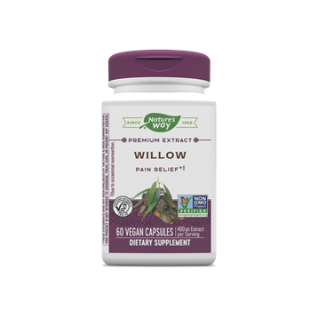 Nature's Way - Standardized Willow 60 vegcaps