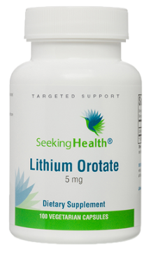 Seeking Health - Lithium Orotate 100 Capsules