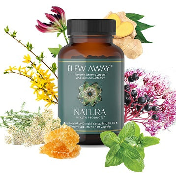 Natura Health Products - Flew Away 60 Caps