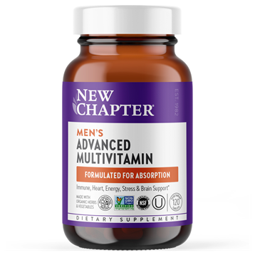New Chapter - Mens Advanced Multivitamin 120 tabs