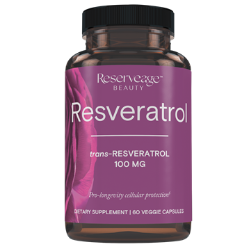 Reserveage - Resveratrol 100mg 60 vegcaps