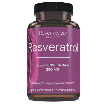 Reserveage - Resveratrol 250mg 120 vcaps