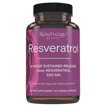 Reserveage - Resveratrol 500mg 60 vcaps