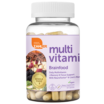 Advanced Nutrition by Zahler - Multivitamin Brainfood 60 caps