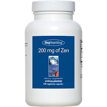 Allergy Research Group - 200 mg of Zen 120 vcaps