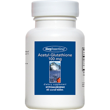 Allergy Research Group - Acetyl-Glutathione 100 mg 60 tabs