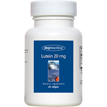 Allergy Research Group - Lutein 20 mg 60 gels