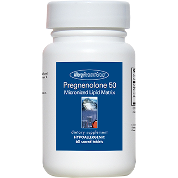 Allergy Research Group - Pregnenolone 50 mg 60 tabs