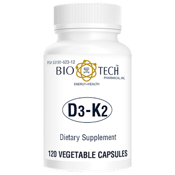 Bio-Tech - D3-K2 120 vegcaps